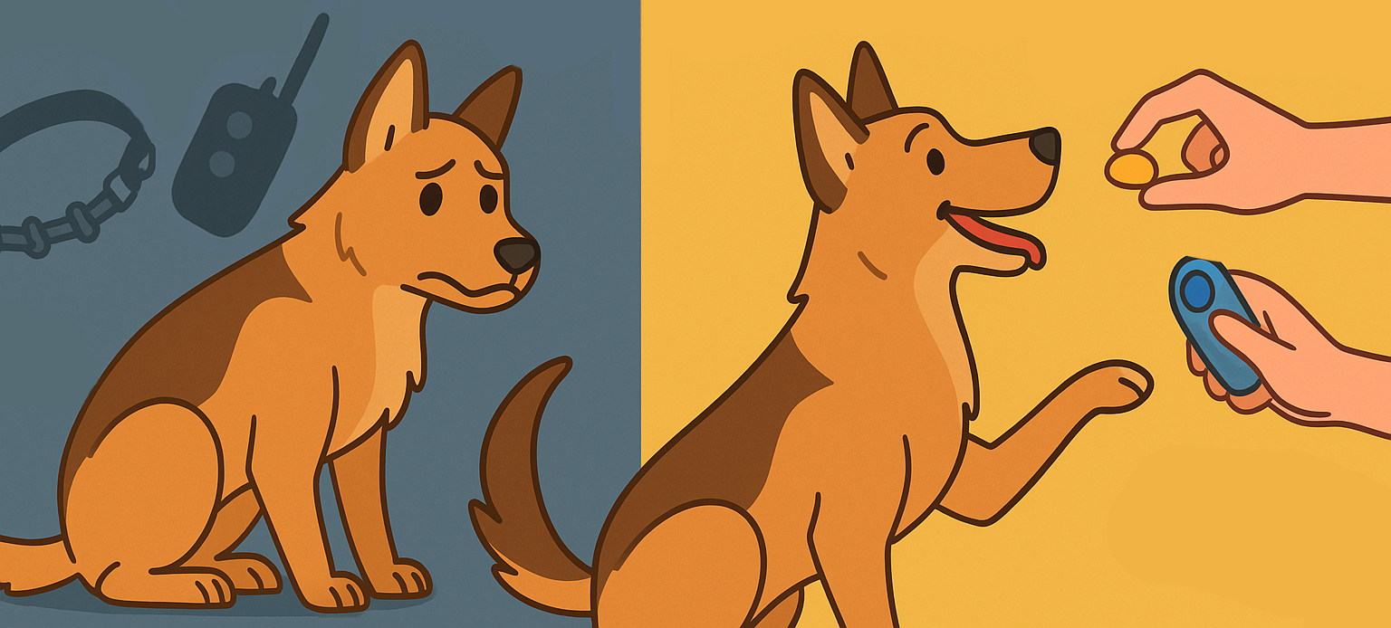 Различни методи на обучение на кучета